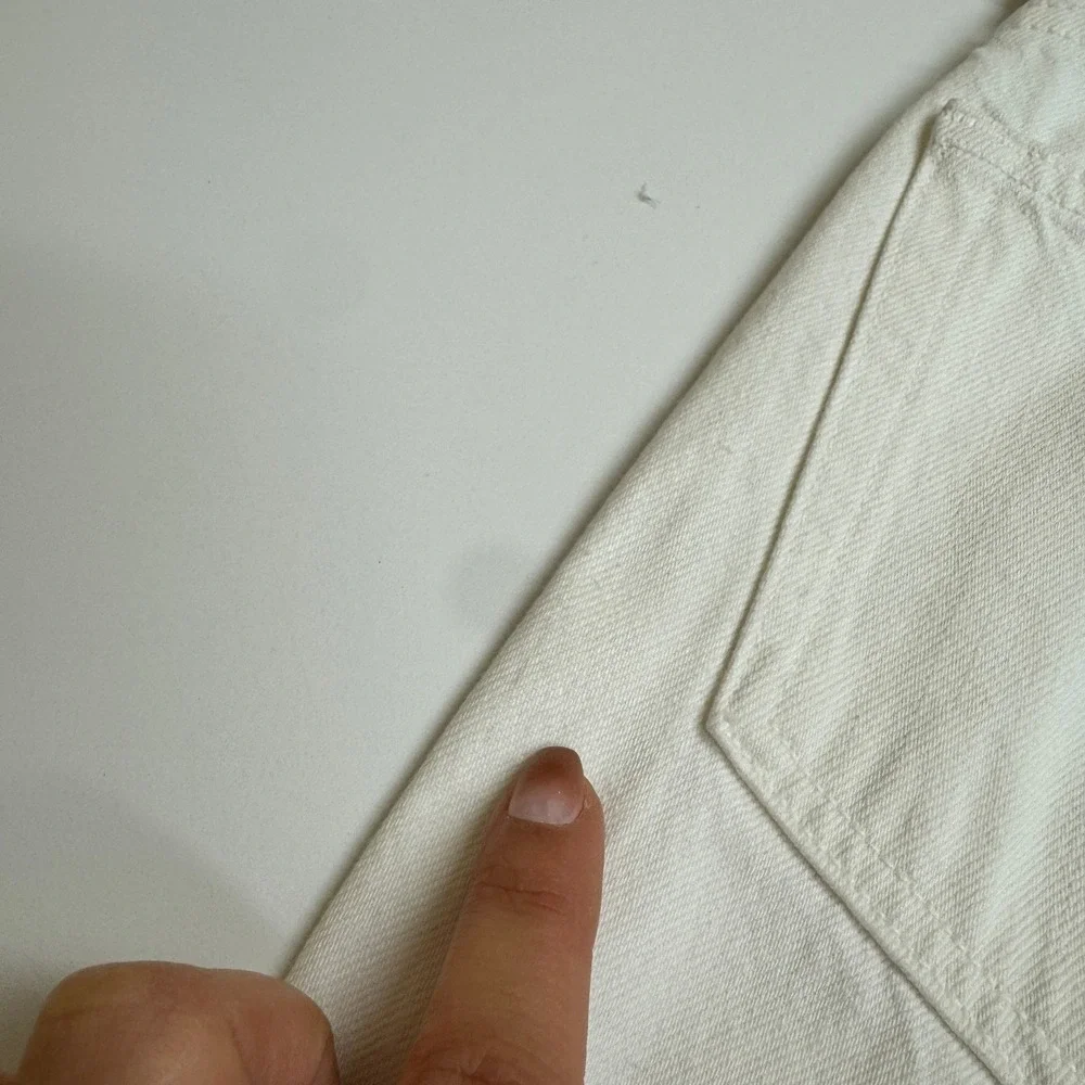 WE‎ WORE WHAT by JOEs Jeans Womens 26 White Danielle High Rise Vintage Straight